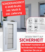 Haustür aus Aluminium Kaufen & Montage in Osnabrück Bielefeld Melle Bad Iburg Bad Laer Umgebung