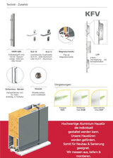 Haustür aus Aluminium Kaufen & Montage in Osnabrück Bielefeld Melle Bad Iburg Bad Laer Umgebung