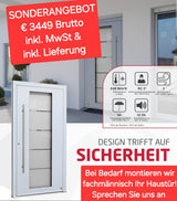 Angebot Haustür Aluminium mit Montage in Osnabrück Bielefeld Bad Iburg Bad Laer Melle Reparatur