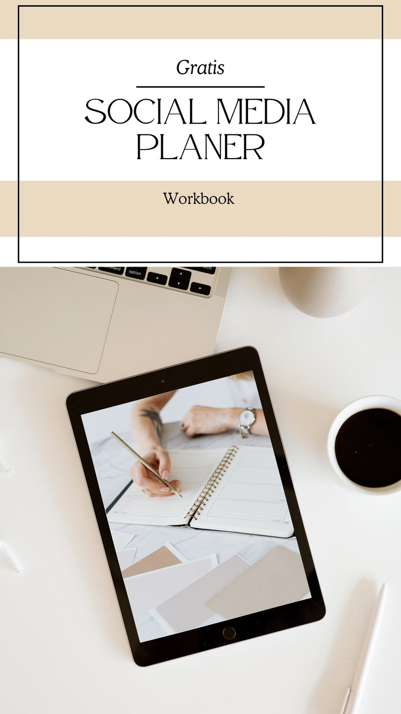 Social Media Planer + Ideen + Hook + Content + Call to Actions