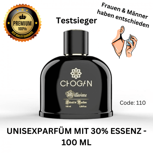 WINLOR - Chogan Parfüm mit 30% Essenz Testsieger Unisexparfüm