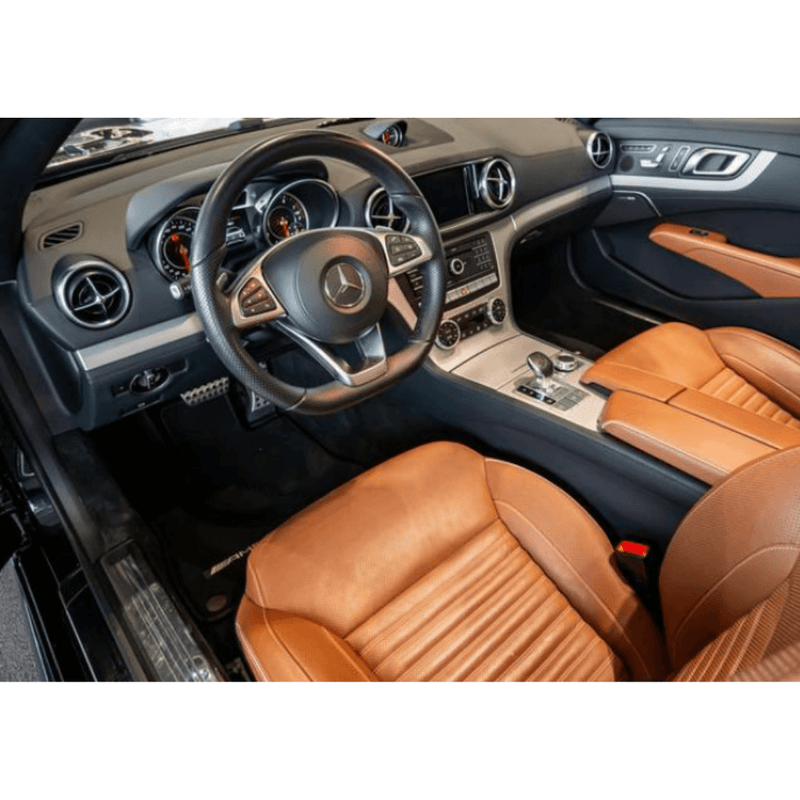 Mercedes Benz SL 400 AMG Cabrio Sport V6 R231 in schwarz / braun- Liebhaberfahrzeug!