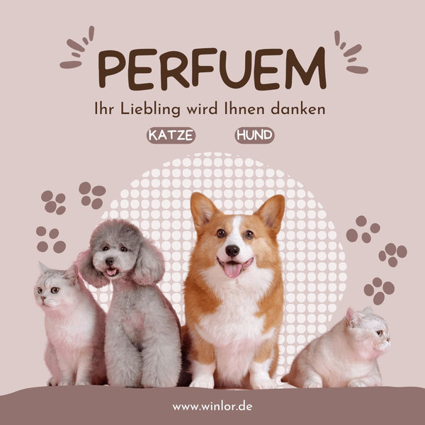 WINLOR - Chogan Parfuem für Katze & Hund - Parfüm für unsere Vierbeiner