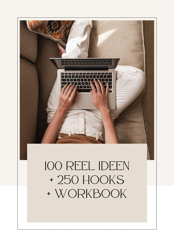 WINLOR - Reel Video Ideen + Best of Hooks + Workbook mit Zielen, Tipps & Tabellen