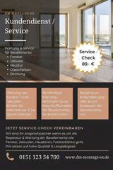 Service Check fuer Fenster Jalousie Rolllaeden Haustuer Kundendienst Wartung Fensterwartung Melle Osnabrueck Bielefeld Fensterbau Angebot Fensterbauer