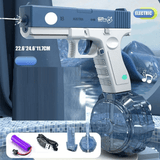 WINLOR - Wasserpistole elektrisch, vollautomatische Wasserpistole, elektrisches Wasserspielzeug, Kinder, Sommergeschenk, wiederaufladbare Wasserpistole