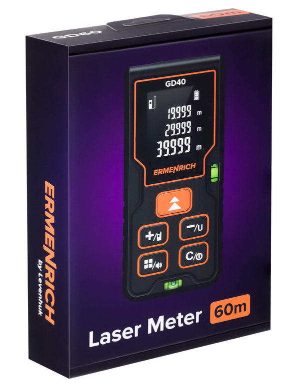 WINLOR - Ermenrich Reel GD60: Präzises Lasermessgerät für genaue Messungen