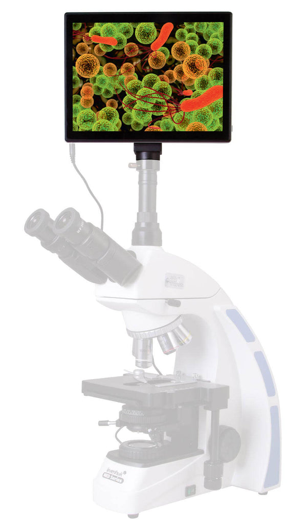 WINLOR - Levenhuk MED 5M Mikroskop-Digitalkamera mit 9,4-Zoll-LCD-Bildschirm